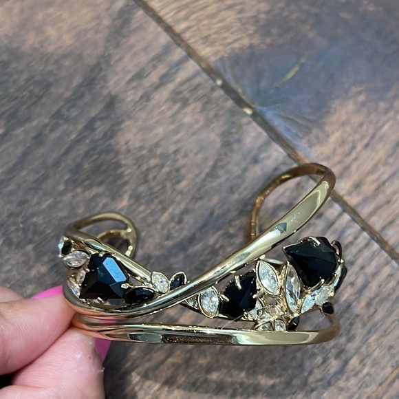 Alexis Bittar Gold Bracelet with Stones - Picture 3 of 7